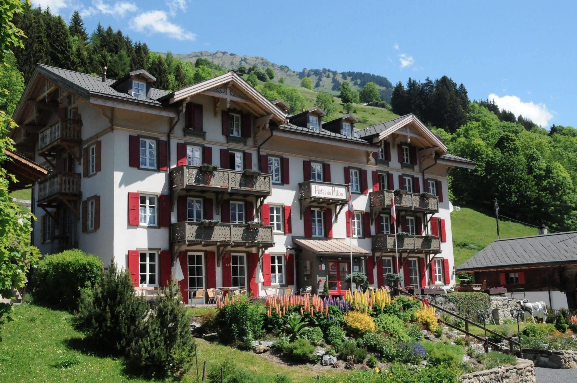 Historic Hotel Du Pillon Les Diablerets Ngoại thất bức ảnh