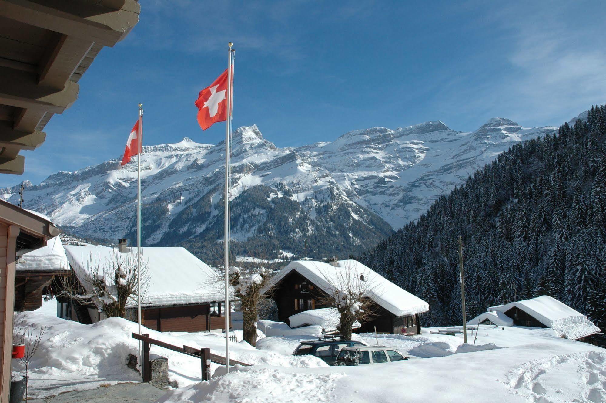 Historic Hotel Du Pillon Les Diablerets Ngoại thất bức ảnh